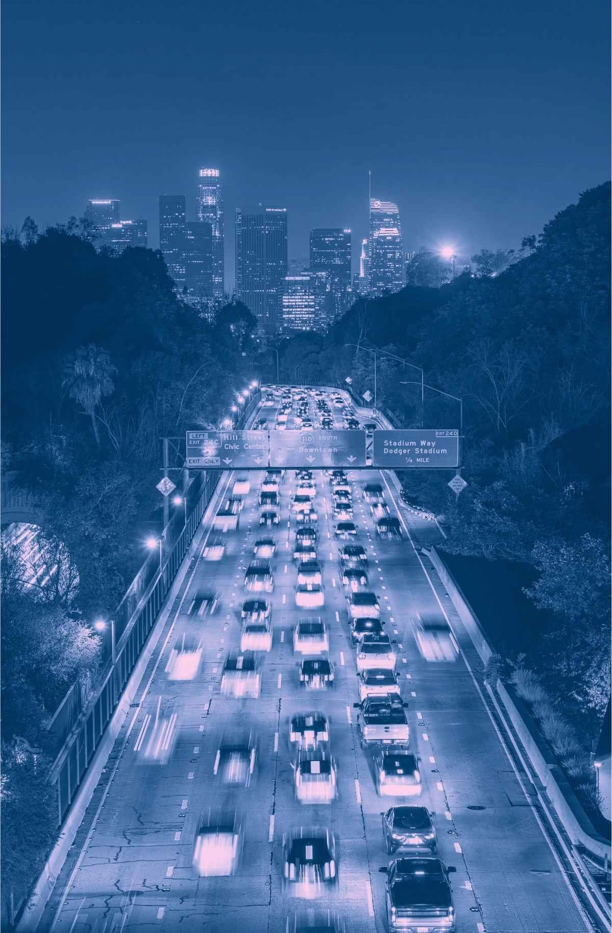 Los Angeles freeway.